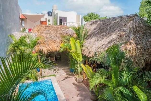 Casa Del Maya Bed & Breakfast - Dış Mekan