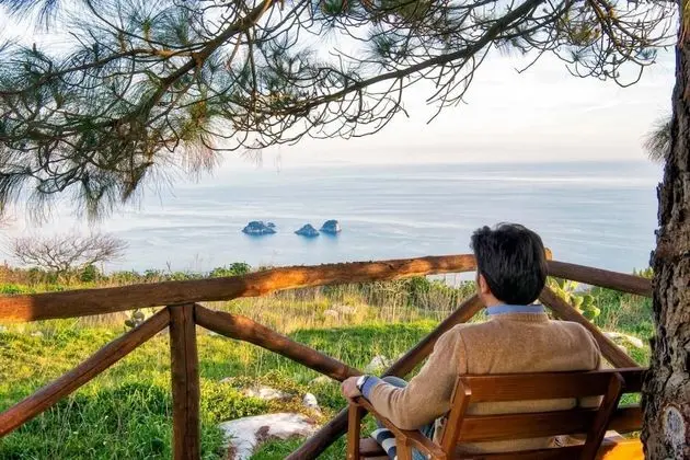 Casa Le Tore Blu With Jacuzzi Sea View and Garden