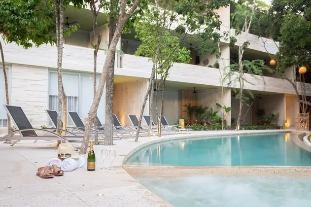 Casa Selva 1BR Jungle Rooftop Oasis - Havuz