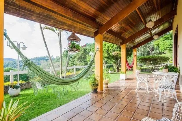Casa Sítio Renascer Atibaia - Dış Mekan