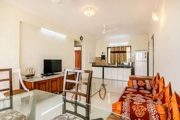 CasaMelhor 2 Bedroom Appt Candolim CM086 - Oda Düzeni