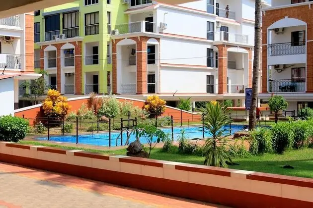 CasaMelhor Modern Appt Candolim CM080 - Dış Mekan