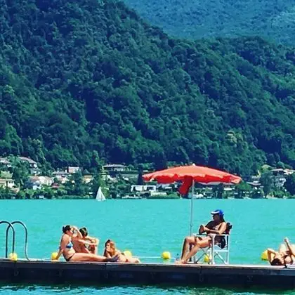 Caslano Family Nest Close Lake & Golf - Plaj