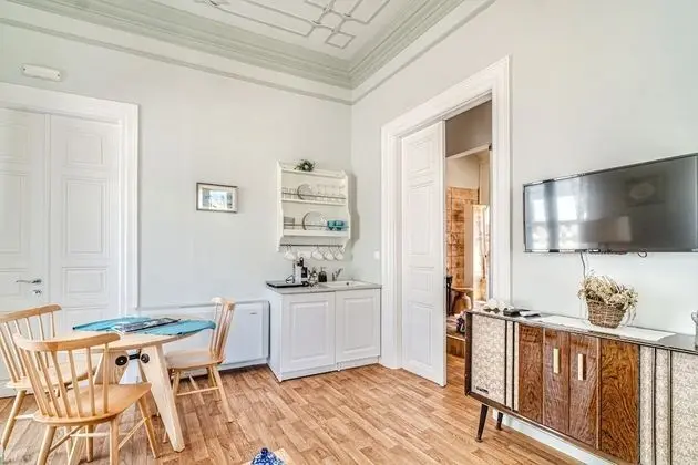 Castle Abaso Boutique Apartments - Mutfak