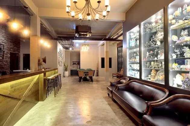 Castle Black Bangkok - Hostel - Lobi