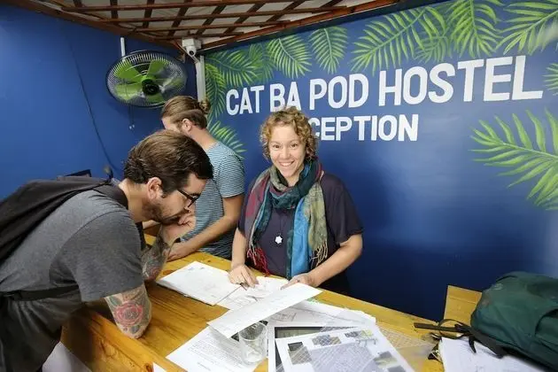 Cat Ba Pod Hostel - Lobi