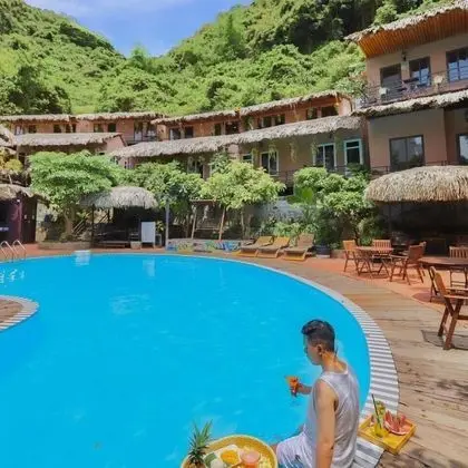 Catba Oasis Bungalows - Hostel - Dış Mekan