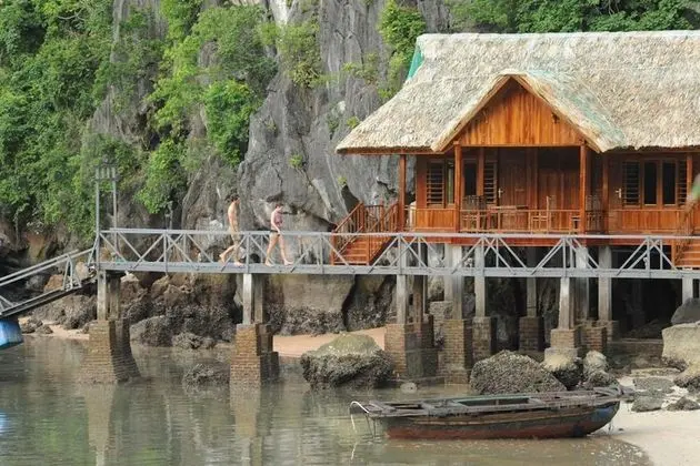 Catba Sandy Beach Resort - Lobi