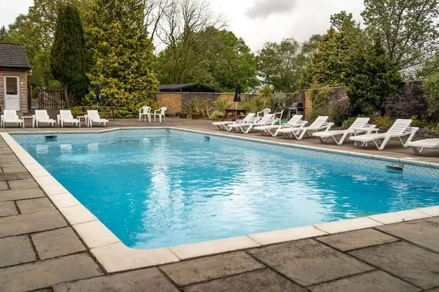 Catkin Lodge set in a Beautiful 24 Acre Woodland Holiday Park - Havuz