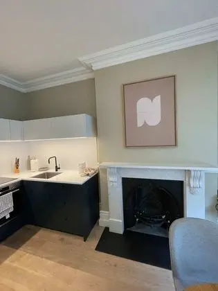 Central 1 Bedroom Apartment in Farringdon - Mutfak