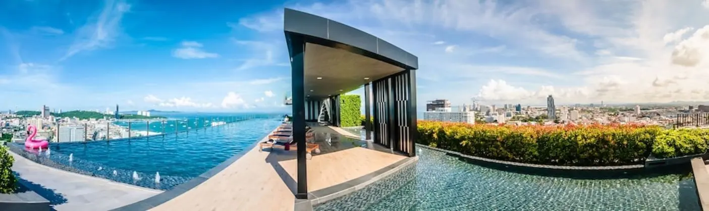 Central Pattaya Residence - The BASE Condo Pattaya - Havuz
