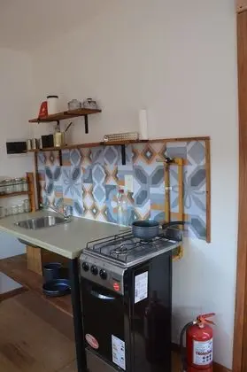 Cerro Electrico Upcycled Eco Stay - Mutfak
