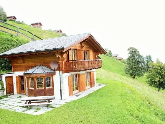 Chalet in Heremence With Sauna,ski Storage,whirlpool,terrace