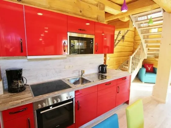 Chalet in Kaprun with Hot Tub, Sauna, Balcony, Terrace - Mutfak