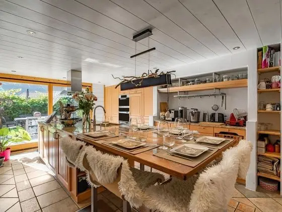 Chalet le Riad des Neiges a Sauna Val-dilliez - Oda