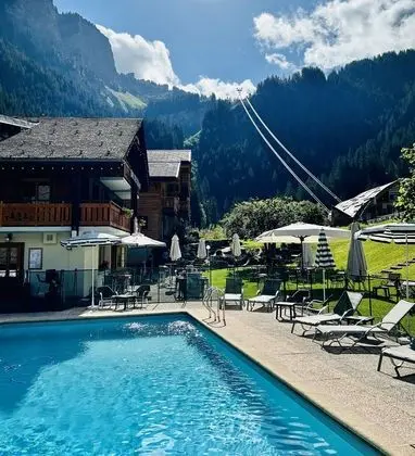 Chalet Hotel Les Prodains - Havuz