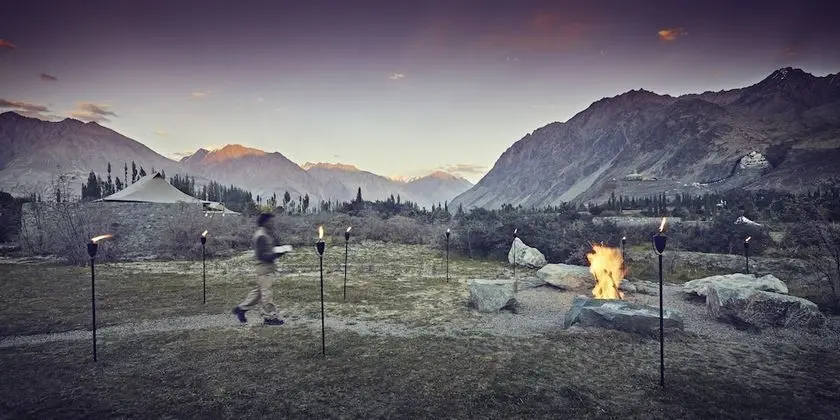 Chamba Camp Diskit - Yerinde Yemek