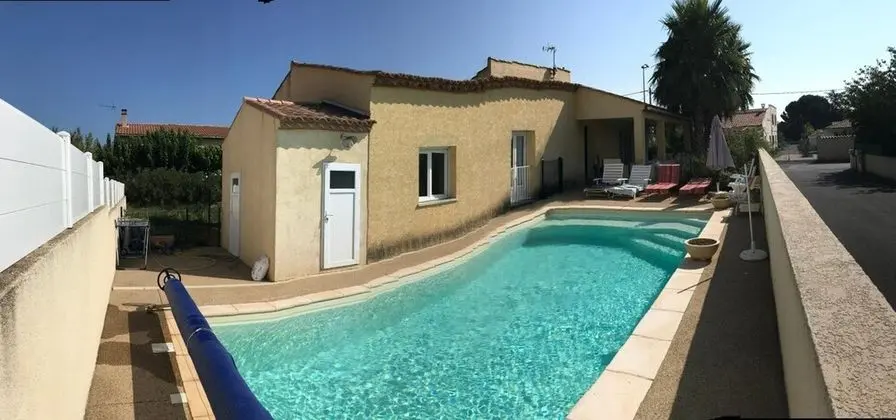 Chambre 2 Beziers Villeneuve - Havuz