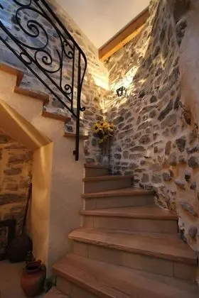 Chambre d'hôtes Le Mas du Moulin - İç Mekan