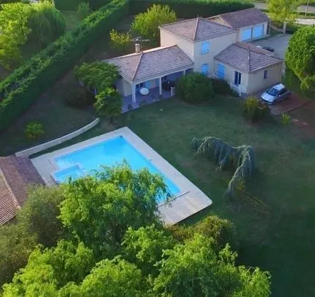 Chambres dans villa à 3 min de Lectoure - Dış Mekan