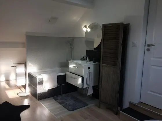 Chambres d'hôtes Au Lévrier de Chessy - Banyo Tipleri