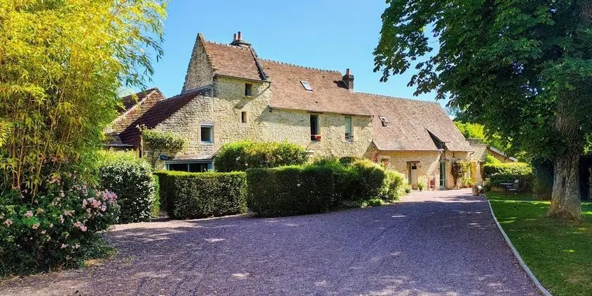 Chambres d'Hôtes La Ferme de L'Oudon & Spa - Dış Mekan