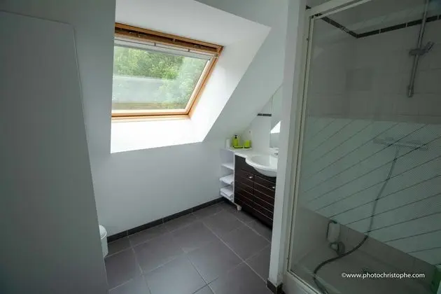 Chambres d'hôtes Le Croissant de Lune - Banyo Tipleri
