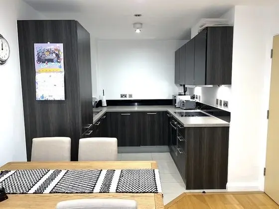 Charming 1-bed Apartment in London - Mutfak