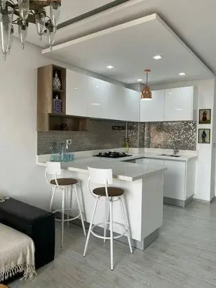 Charming 1-bed Apartment in Tunis, Close to Centre - Mutfak