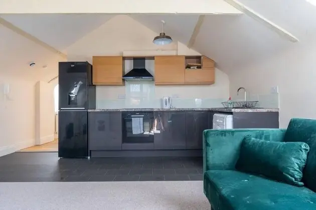 Charming 1-bed Loft in Caerleon - Oda Düzeni