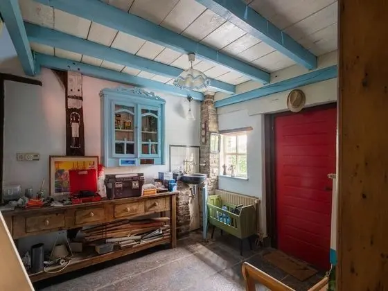Charming Farmhouse in Well With Garden - İç Mekan