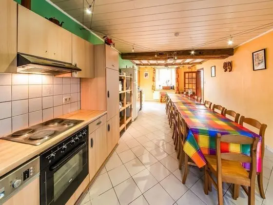 Charming Holiday Home in Awenne - Mutfak