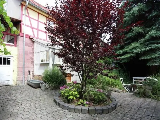 Charming Holiday Home in Thuringen Near the Lake - Dış Mekan
