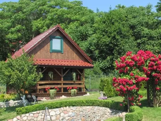 Charming House on a Hill Overlooking the Lake, Near Miedzyzdroje
