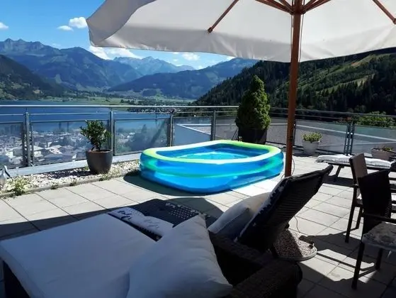 Charming Penthouse- Zell am See With Amazing View - Havuz