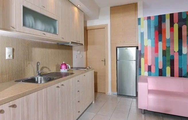 Charming Retro Studio With Shared Pool and View - Oda