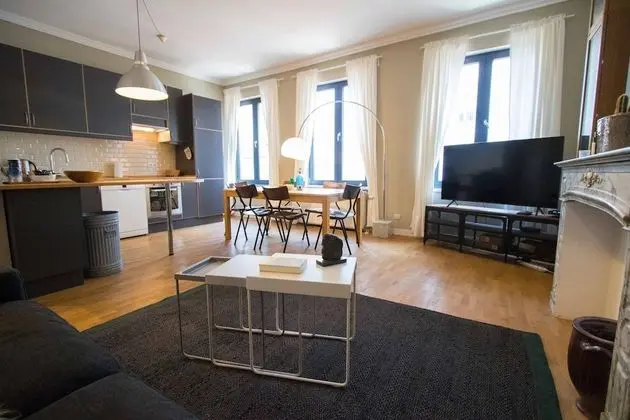 Charming Triplex Near Avenue Louise - Mutfak
