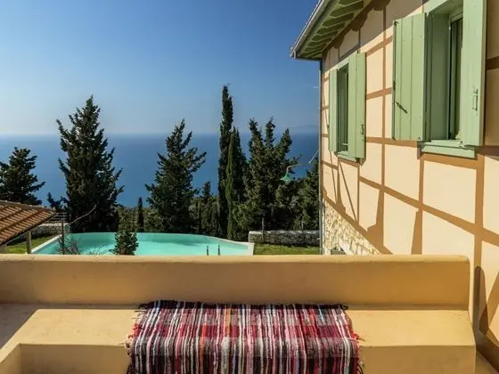Charming, Warm Vacation Home, Private Pool, Privacy and Seaview, West Lefkas - Havuz