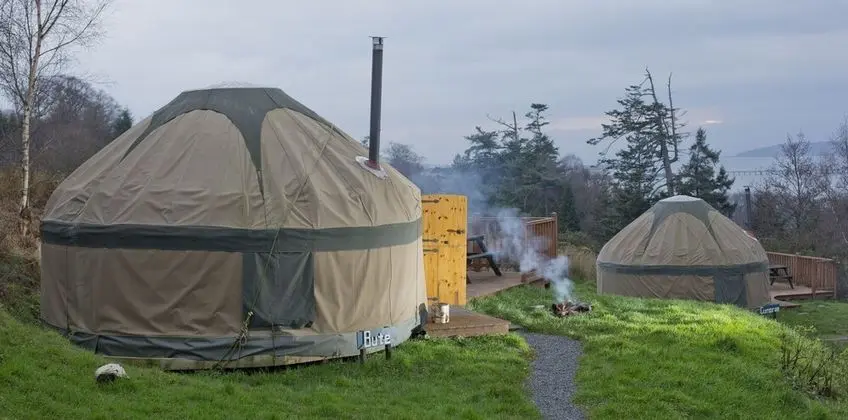 Charming Yurt in Ayrshire With Sea Views - Dış Mekan