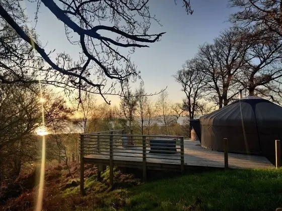 Charming Yurt in Ayrshire With Sea Views - Dış Mekan