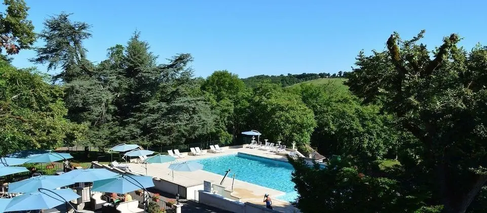 Chateau de Lacomte - Havuz
