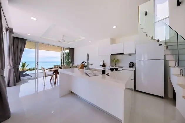 Chaweng hill site Villa Jasmine - Mutfak