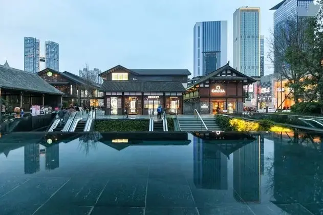 Chengdu Skyline International Apartment - Dış Mekan