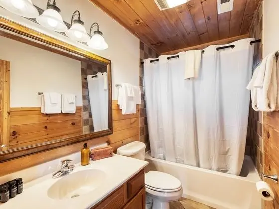 Chestnut by Avantstay Mountain Cabin w/ Treetop Views, Hot Tub & Game Room! - İç Mekan