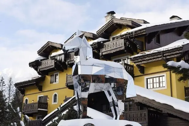 Cheval Blanc Courchevel - Dış Mekan