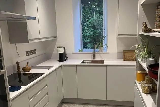 Chic 2 bed Apartment With Parking, in Salcombe, - Mutfak