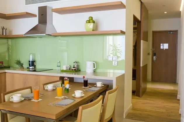 The Chic Apartment For Family - Mutfak