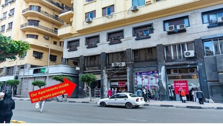 Chic Apartment in the heart of Cairo - Dış Mekan
