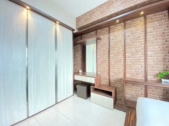 Chic And Cozy 2Br At Mekarwangi Square Cibaduyut Apartment - Oda
