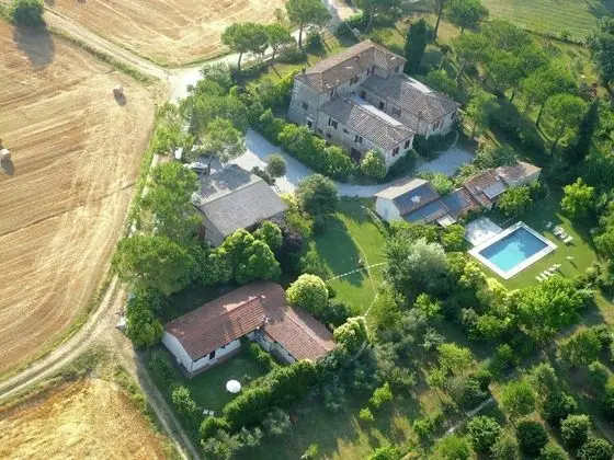 Chic Farmhouse in Asciano Italy With Swimming Pool